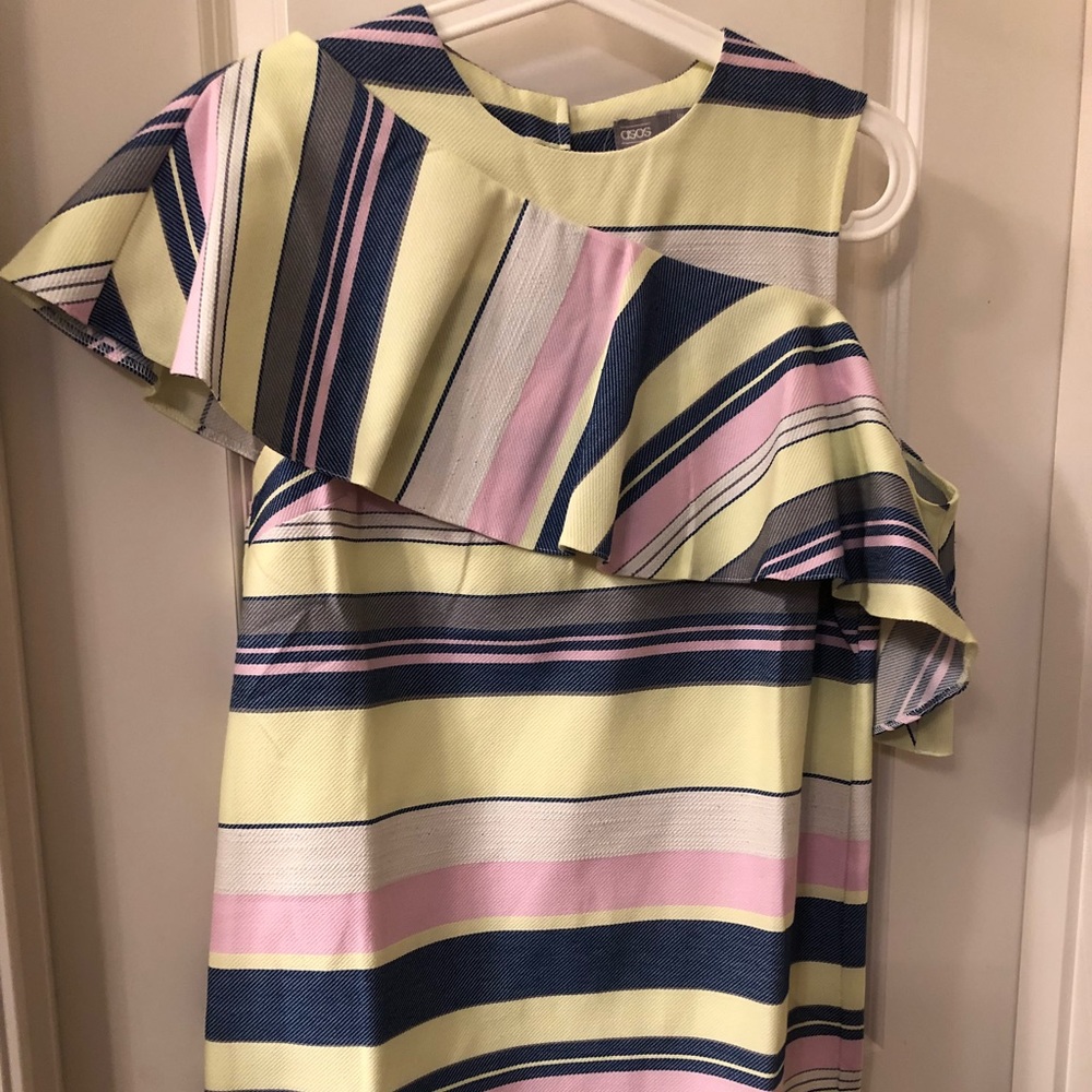 Pastel striped dress
